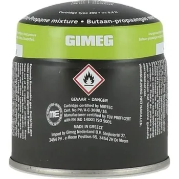 Plynová kartuše COSI - typ Gimeg Prik- plynová kartuš | cena za ks