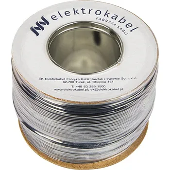 elektrický kabel Dvoužilový černý kabel 2x0,22 mm