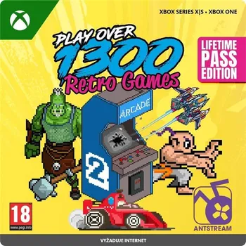 Herní konzole Microsoft Anstream Arcade: Lifetime Pass Edition - elektronická licence (6JN-00217)