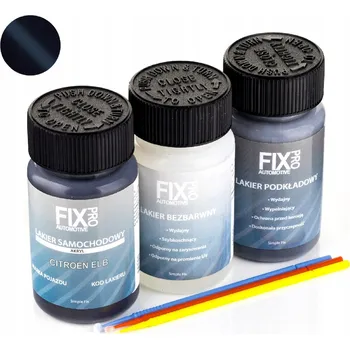 barva a nátěr na dřevo FixPro AUTO LAK CITROEN ELB + ZÁKLADNÍ NÁTĚR + BEZBARVÝ LAK 50ml