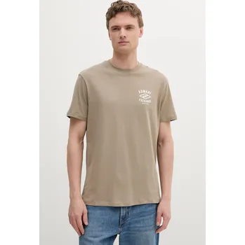 Bavlněné tričko Armani Exchange XM000550.AF10362 béžová 80X, vel. S