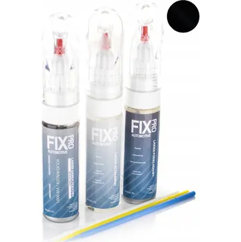 autokoberec FixPro AUTO LAK VOLKSWAGEN / VW 9001 + ZÁKLADNÍ NÁTĚR + BEZBARVÝ LAK 20ml