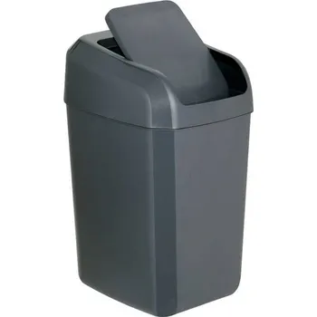 Odpadkový koš Denox Troya 24640.790, 15 l antracitový