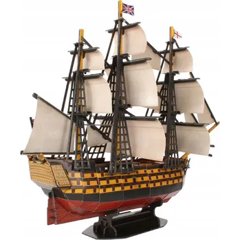 3D puzzle Puzzle 3D Plachetnice HMS Victory Cubicfun DA-24019