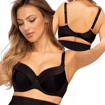 Podprsenka Unikat černá vyztužená podprsenka FULL CUP FIONA 90B