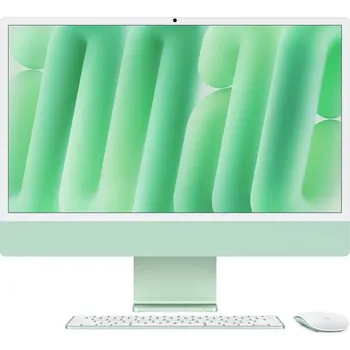 Stolní počítač Apple iMac 24&quot; CTO Sklo s nanotexturou M4 10× CPU 10× GPU, 32 GB, 2 TB - zelený CZ (APPI24CTO462)