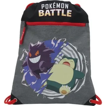 Školní sáček Pokémon sportovní vak/pytel na tělocvik - Gengar a Snorlax