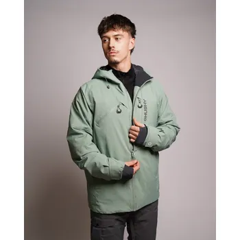 Pánská casual bunda Husky Pánská lyžařská bunda Grut M XXXL, faded green