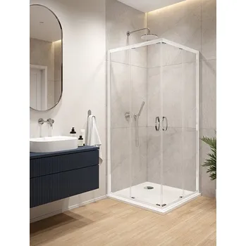 Sprchový kout Sanplast posuvné dveře 90 x 90 cm