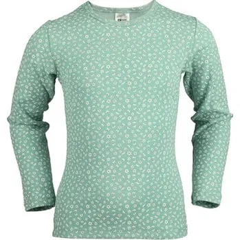 Dívčí oblečení Pleas Dětské tričko s dlouhým rukávem zelená 140 (183841-700-140)