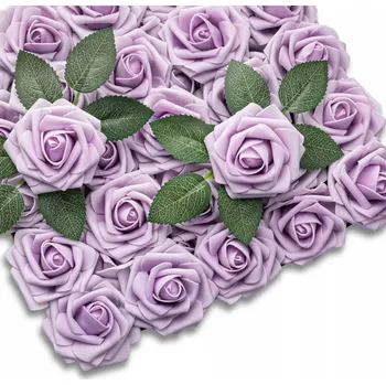 umělá květina Umělé růže květiny 25 Ks Kytice Růží dekorace ozdoba do vázy