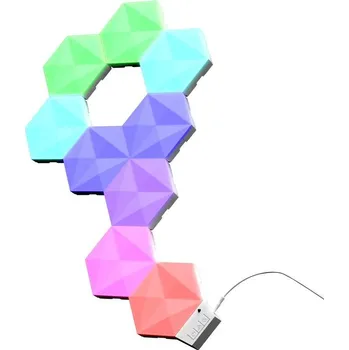 Průmyslové svítidlo Trust GXT 902 VYBZ, RGB, dálkové ovládání, 9ks (25421) bílé