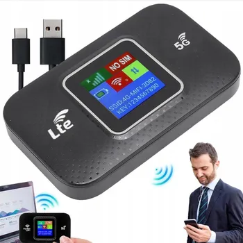 Přenosný mobilní WiFi router 4G/5G LTE WiFi SIM Play