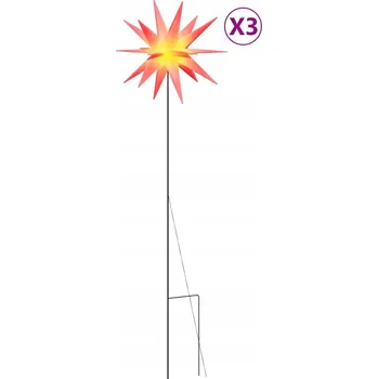 Vánoce Vánoční osvětlení na stromeček VidaXL Hvězda pro až 10 žárovek