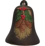 Vánoční zvon keramický 17 x 14 x 14 cm