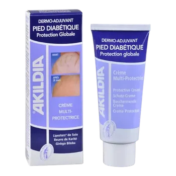Péče o nohy Ochranný krém na nohy pro diabetiky, Akildia - 75 ml