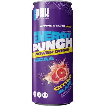 Energetický nápoj Energy Punch Power Drink 250 ml acai