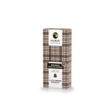 Káva Caffe Hardy MILANO, kapsle do kávovarů nespresso 10ks