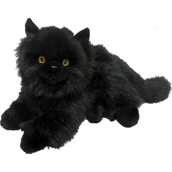 plyšák Smily Play Plyšák Kočka černá ležící 85135