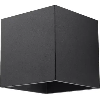 Nástěnné svítidlo SOLLUX LIGHTING 40 W G9 10 cm černé