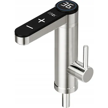 Bojler ELEKTRICKÝ PRŮTOKOVÝ OHŘÍVAČ VODY S LCD DISPLEJEM, REGULACÍ TEPLOTY A KRYTÍM IPX4, 3600W