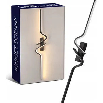 Nástěnné svítidlo Nástěnné svítidlo LEDTechnics černé, integrovaný LED zdroj 14 W