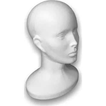 Figurína Polystyrenová hlava 32 cm