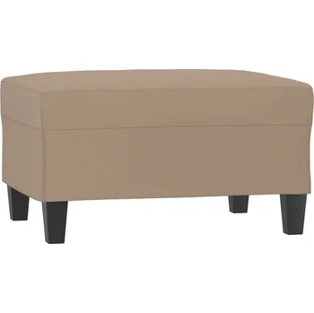 Taburet Taburet čalouněný VidaXL hnědý