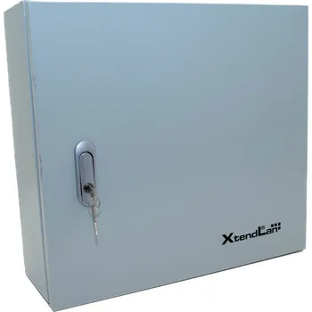 Síťový kabel XtendLan nástěnný optický rozvaděč, 72x simplex SC, kovový, prachotěsný, kazeta a cívka OR41-72-SCS-3