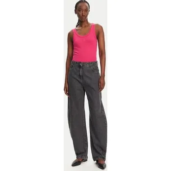 HUGO Top Datamia 50514489 Růžová Slim Fit S