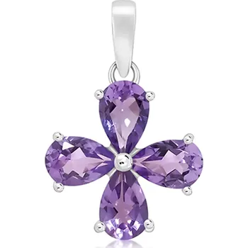 Přívěsek Shard S Amethyst - stříbrný přívěsek s fialovým amethystem