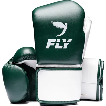 Boxerské rukavice Boxerské rukavice Fly Superloop Pro X-2 - zelená / bílá