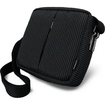 Coverized TAILOR velká brašna na foto / video, černá, tenké pruhy