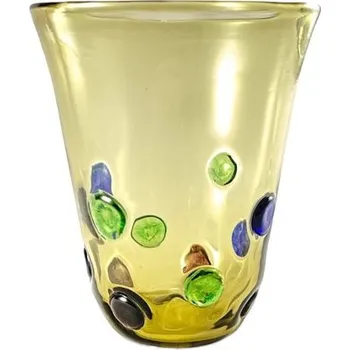 Sklenice Dobrovic Galský pohár, keltská sklenice, historické zelené sklo