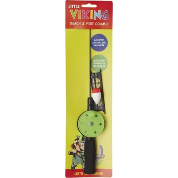 Rybářský prut Little Viking dětský prut Příchutě: Zelený