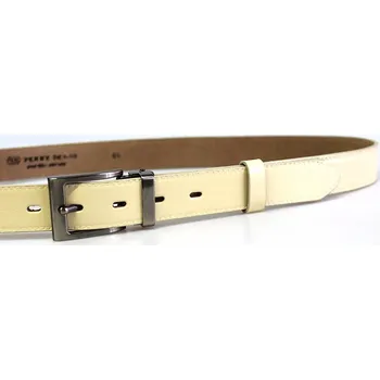 Opasek Belts 30-020-4-44 pánský kožený pásek béžový