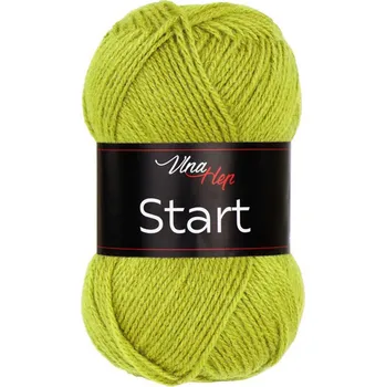 Galanterie Vlna - Hep příze Start 41335 žlutozelená