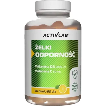 Zdraví Activlab Gummies Immunity – 60 gummies Příchuť: citron