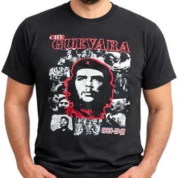Pánské tričko Tričko Che Guevara černé (podobizna revolucionáře, který bojoval za práva utlačovaných)
