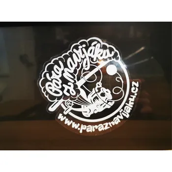 samolepka Pára z navijáku PZN Samolepka bílá