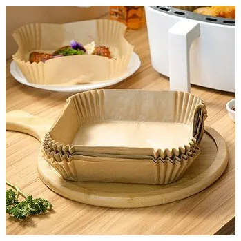 Příslušenství pro fritézu Forma papír do horkovzdušné fritézy 20x20cm 50ks