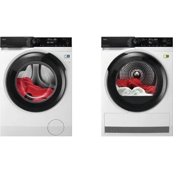 Pračka AEG LFR73844VC + TR8384CC bílý