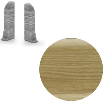 Podlahová lišta Salag Koncovky L+P, jilm