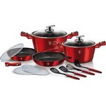 Berlinger Haus BH-7057 Burgundy Metallic Line I (13 ks) červená