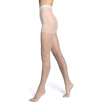 Dámské punčochy Punčocháče hladké Veneziana Pretty 15den bílá Panna velikost 2