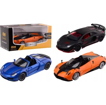 autíčko Kovová autíčka 1:24