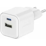 Swissten 12W 1x USB-C + 1x USB-A (22071500) bílá