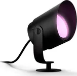 Philips Hue Lily XL White and Color Ambiance Spot, bez zdroje (1746230P7) černé