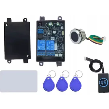 Bezpečnostní kamera Elektronický řídicí modul zámku s čtečkou otisků prstů a karet