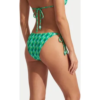 Dámské plavky Seafolly Spodní část bikin Sorrento 40651-277 Zelená 12